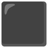 Groot zwart vierkant - Noto Color Emoji