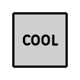COOL-knop - OpenMoji