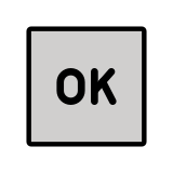 OK-knop - OpenMoji