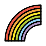 Regenboog - OpenMoji