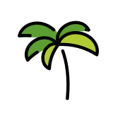 Palmboom - OpenMoji