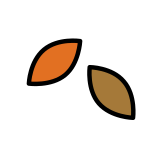 Vallende bladeren - OpenMoji