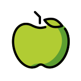 Groene appel - OpenMoji