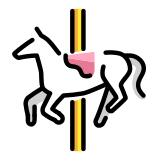 Draaimolenpaard - OpenMoji