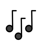 Muzieknoten - OpenMoji