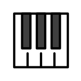 Piano - OpenMoji
