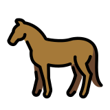 Paard - OpenMoji