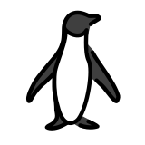 Pinguïn - OpenMoji