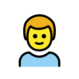 Jongen - OpenMoji