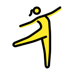 Dansende vrouw - OpenMoji