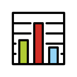 Staafdiagram - OpenMoji