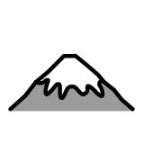 Berg Fuji - OpenMoji