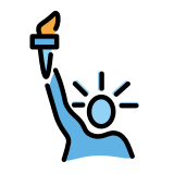 Vrijheidsbeeld - OpenMoji