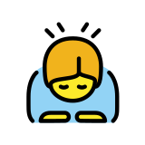 Buigende persoon - OpenMoji