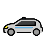 Politieauto - OpenMoji