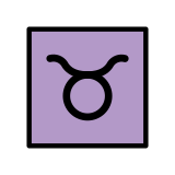 Stier (sterrenbeeld) - OpenMoji