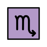 Schorpioen (sterrenbeeld) - OpenMoji