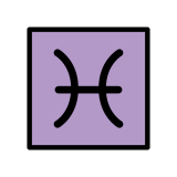 Vissen (sterrenbeeld) - OpenMoji