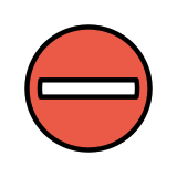 Geen toegang - OpenMoji