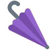 Ingevouwen paraplu - Twitter / X