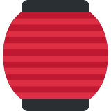 Rode papieren lantaarn - Twitter / X