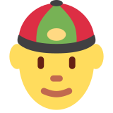 Man met Chinees petje - Twitter / X