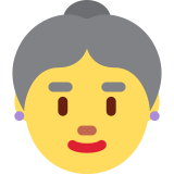 Oude vrouw - Twitter / X