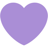 Paars hart - Twitter / X