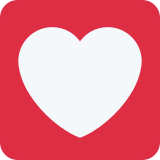 Decoratief hart - Twitter / X