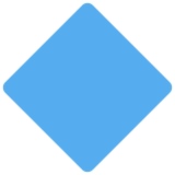 Grote blauwe ruit - Twitter / X