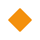 Kleine oranje ruit - Twitter / X