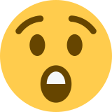 Verbaasd gezicht - Twitter / X