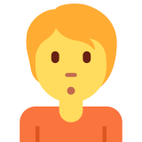 Pruilend persoon - Twitter / X