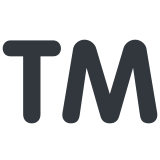 Handelsmerksymbool - Twitter / X