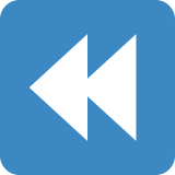 Knop voor versneld terugspoelen - Twitter / X