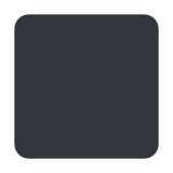 Middelgroot zwart vierkant - Twitter / X