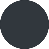 Zwarte cirkel - Twitter / X