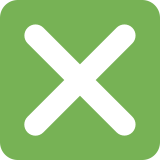 Knop voor kruis - Twitter / X