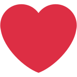 Rood hart - Twitter / X