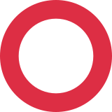 Lege rode cirkel - Twitter / X