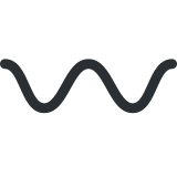 Golvend streepje - Twitter / X