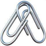 twee paperclips aan elkaar