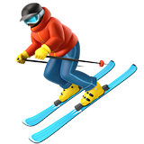 Skiër emoji