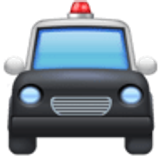 Naderende politieauto - Facebook