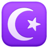 Wassende maan en ster - Facebook