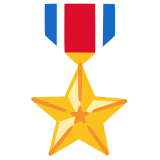 Militaire medaille - Noto Color Emoji