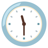 Half twaalf - Noto Color Emoji