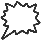 Boze spraakballon naar rechts - Noto Color Emoji