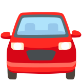 Naderende auto - Noto Color Emoji