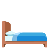 Bed - Noto Color Emoji